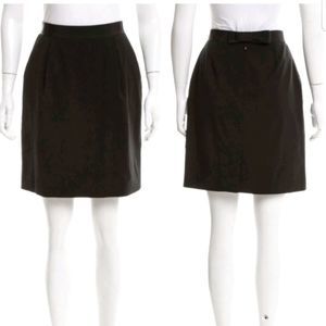 Kate Spade Studio Black Back Bow Pencil Skirt  Sz2, no tag, never worn.